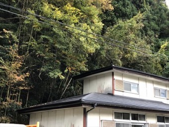 千種町のガルテクトカバー工法の完了写真