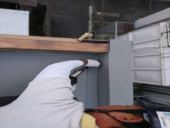 明石市の塩ビ防水シート熱融着
