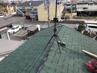 加古川市でニチハのアルマの施工写真