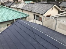 たつの市の葺き替え工事のスーパーガルテクト施工