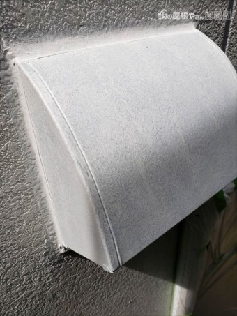 三木市の外壁塗装の鉄部錆止め塗布