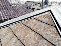 屋根塗装前