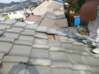 相生市屋根調査