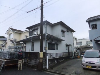 相生市Iさま邸足場施工