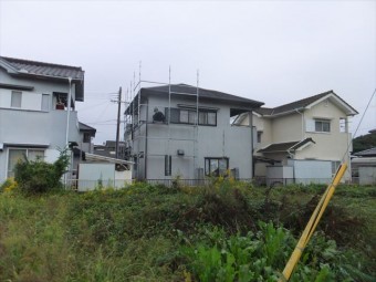 相生市Iさま邸足場施工