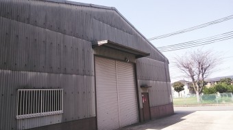 姫路市のスレート壁の固定金具のさび