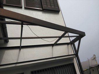 姫路市のポリカ波板撤去後の写真