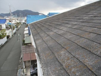 姫路市香寺町のカラーベスト屋根の写真