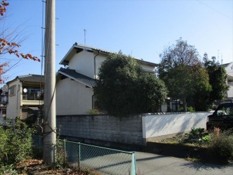 姫路市飾磨区の外壁塗装後の外観