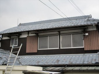 姫路市の瓦の差し替え作業完了