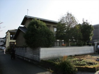 姫路市外壁塗装の足場職人さん