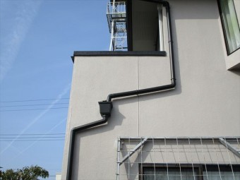 ベランダ排水の集水器