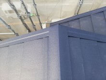 たつの市の葺き替え工事の棟板金とケラバ板金