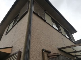 太子町の劣化してきた外壁