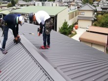スレート屋根 カバー工法