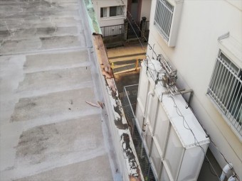 陸屋根 笠木板金