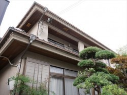 軒天・換気口・樋 ビフォー