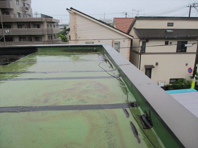 加古川陸屋根雨漏り