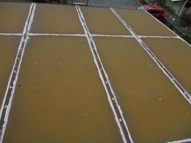 加古川市の雨漏り点検の屋根写真