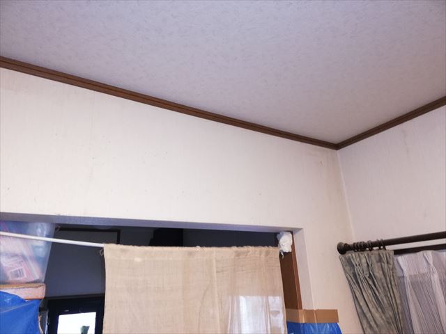 加古郡播磨町の無料点検の雨漏りした天井部分
